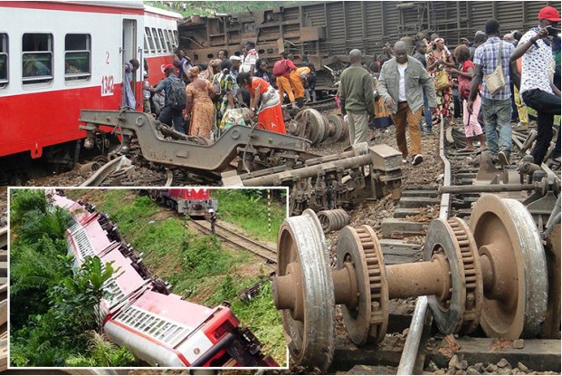 55 Tewas dan 600 Terluka setelah Kereta Tergelincir di Kamerun